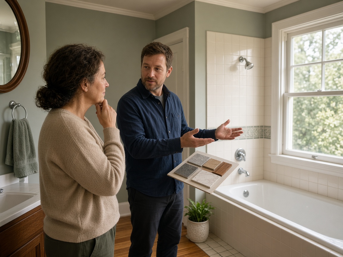 bathroom remodeling in Chesterfield Heights